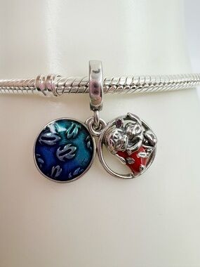 Pandora Disney Lilo & Stitch Ohana means Family Dangle